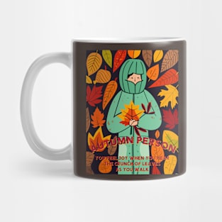 Autumn Person Mug